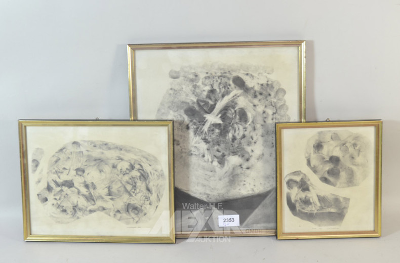 7 Zeichnungen  ''menschliche Darstellungen''