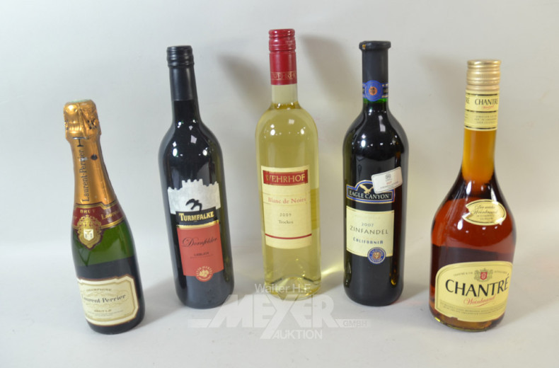 Posten Alkoholika,  14 Flaschen: