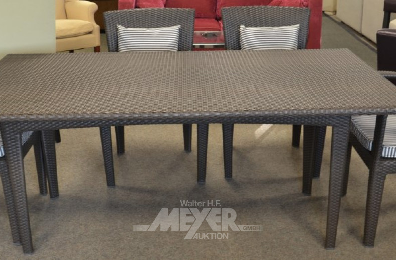 Terrassen-Tischgruppe ''DEDON''