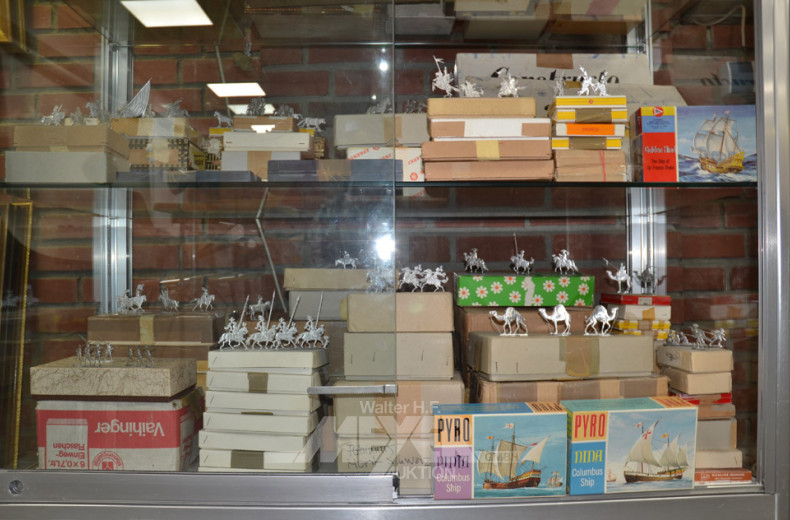 umfangreicher Posten Zinnfiguren: