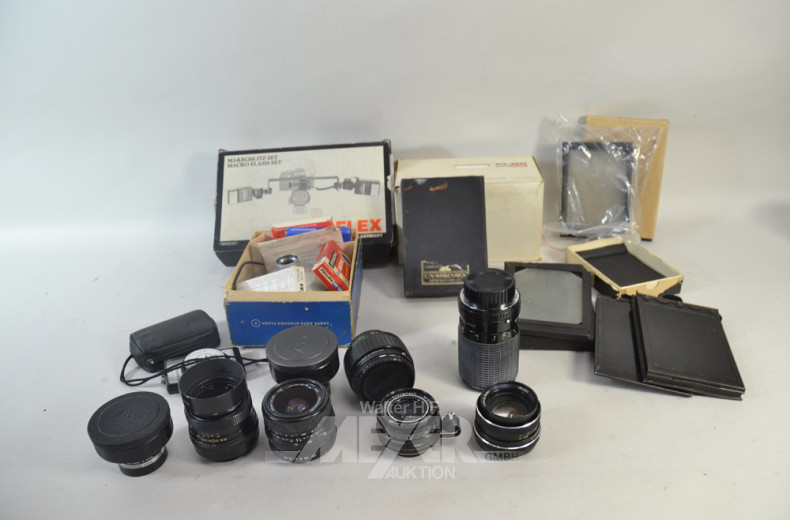 gr. Posten analoge Kameras,