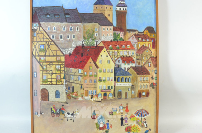 Gemälde ''Nürnberger Marktplatz''