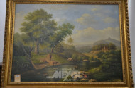 Gemälde ''Romantische Landschaft''