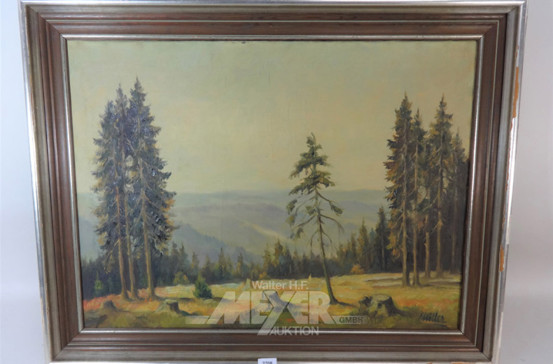 Gemälde ''Wald-Lichtung''