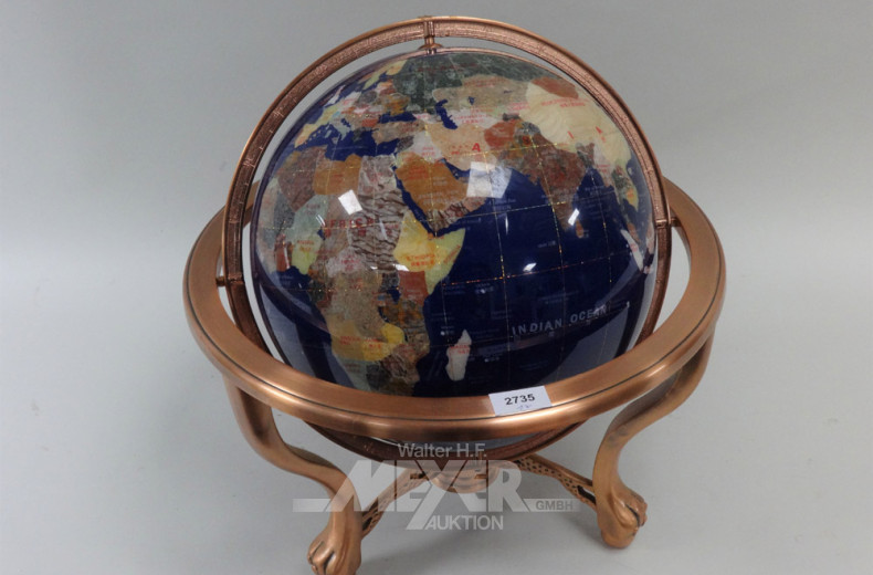 Globus mit Metallgestell,