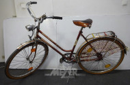 Damenrad ''Burgwart'', rot/braun,