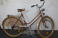 Damenrad ''Burgwart'', rot/braun,
