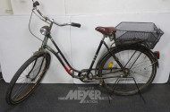 Damenrad NSU, grün/schwarz, mit Korb