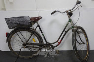 Damenrad NSU, grün/schwarz, mit Korb