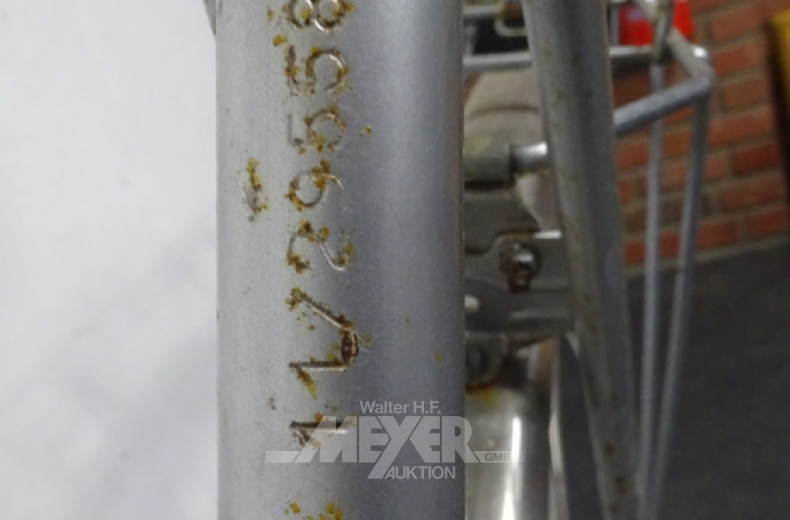 Damenrad NSU, silberfarben,