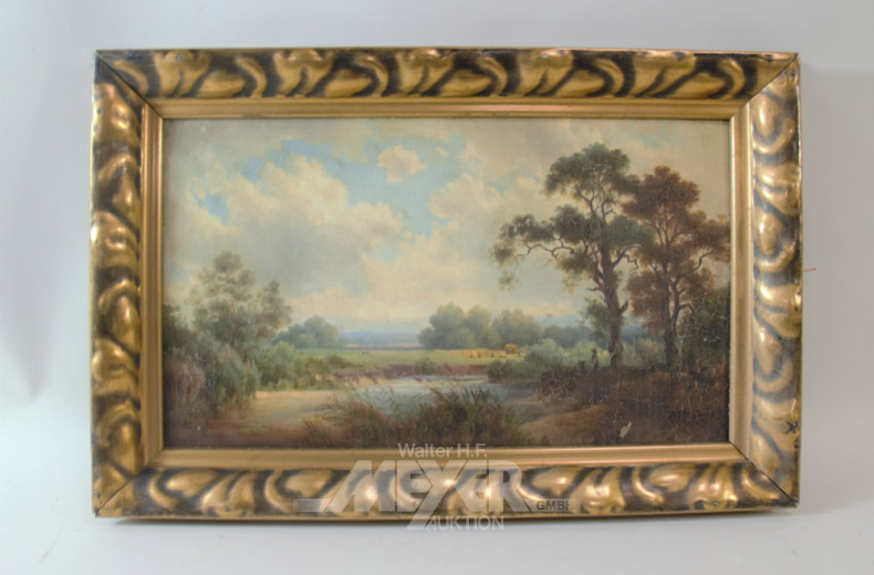 Gemälde ''Seenlandschaft'' unsigniert