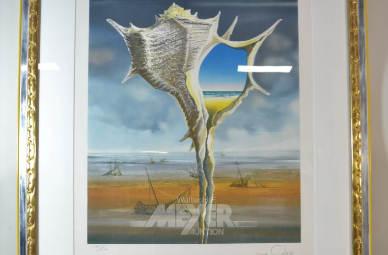 Lithographie, ''Musche''