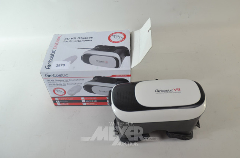3D VR Brille für Smartphone