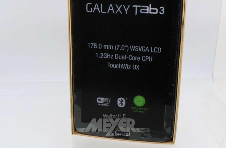Tablet, SAMSUNG, GALAXY Tab 3,