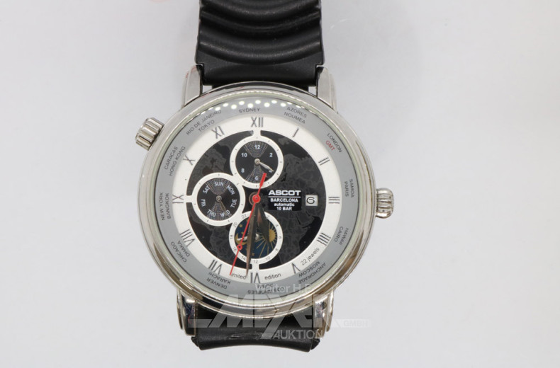 Herrenarmbanduhr, ASCOT