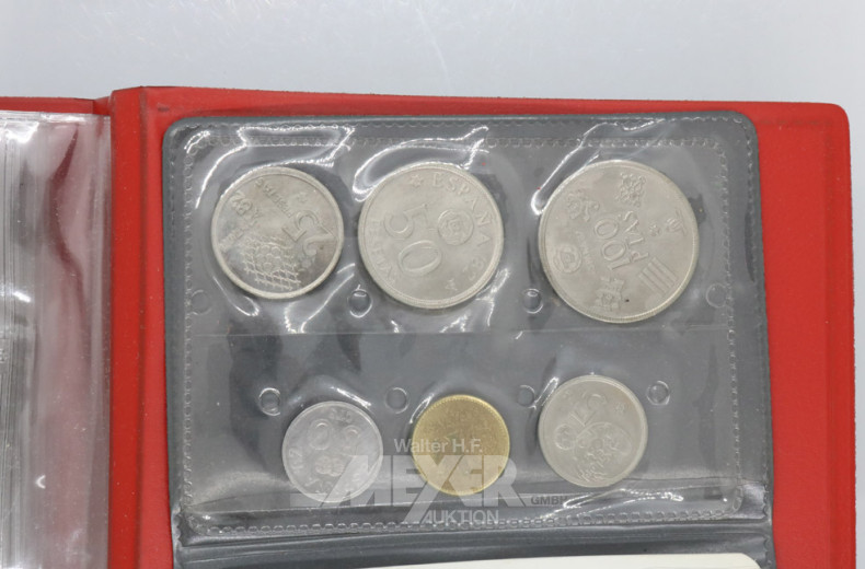 kl. Album mit Kursmünzen