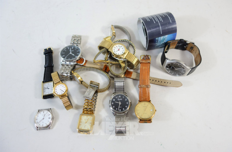 Posten Damen- und Herren-Armbanduhren