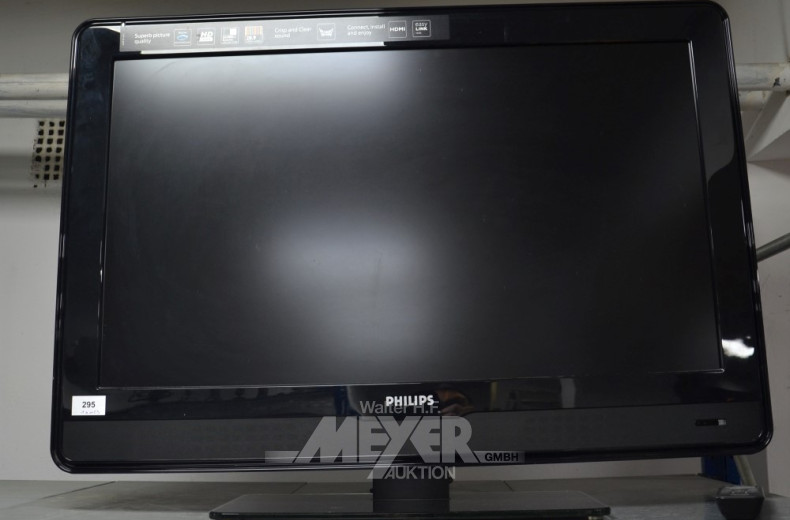 TV, PHILLIPS, mit Fernbedienung