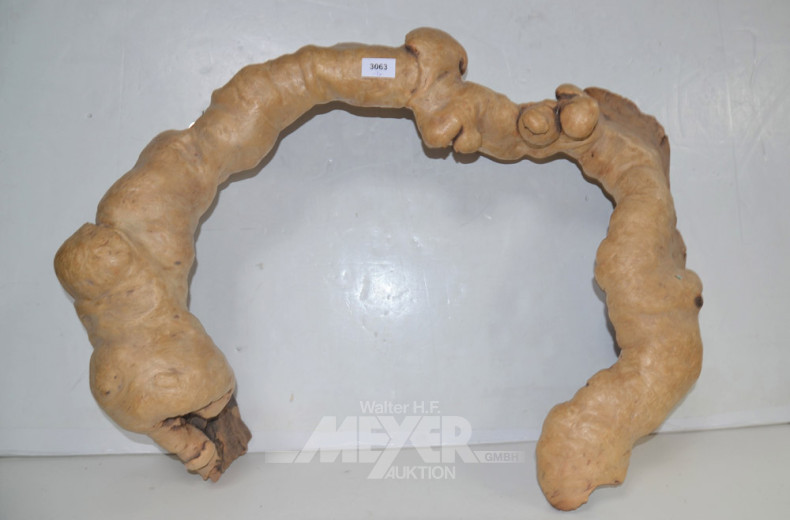 Wurzelholz, ca. 60 x 70 cm