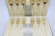 Kuchenbesteck HANSEAT, vergoldet
