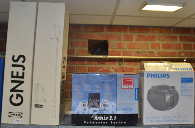 Posten neuwertiger Haushaltselektronik: