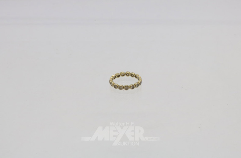 ca. 2 g.,Allianzring, 585er GG,