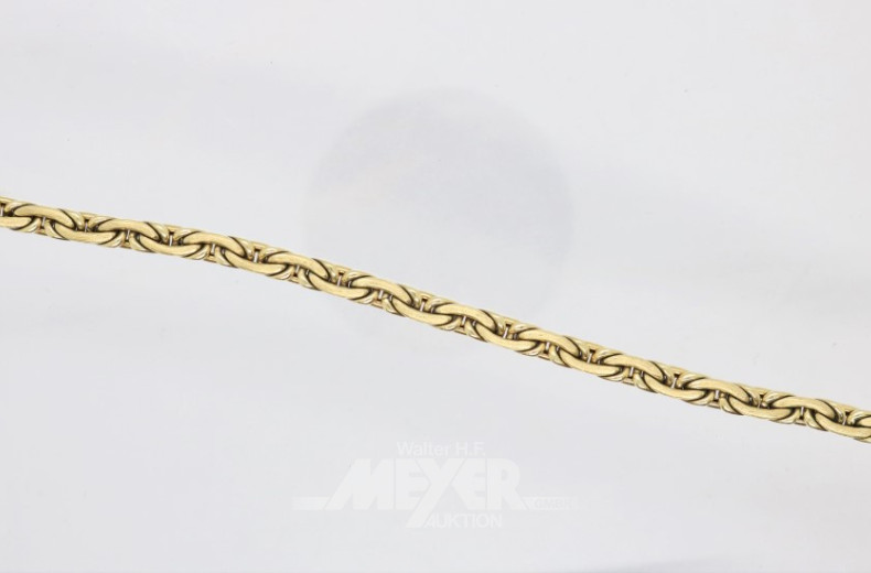 Armband, 585er GG, Länge: 19 cm