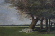 Gemälde ''Landschaft mit Bäumen''