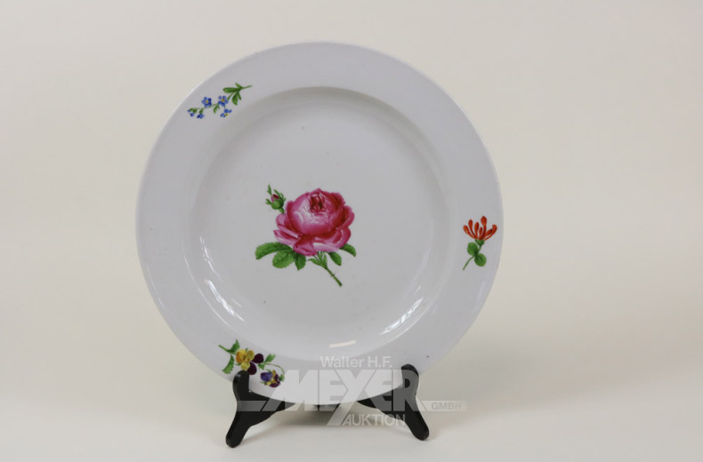 gr. runde Vorlegeplatte, MEISSEN