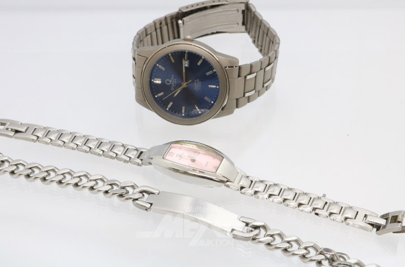 11 Damen- und Herrenarmbanduhren