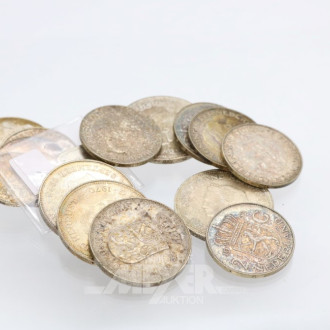 14 Münzen, Juliana Königin der Niederlande