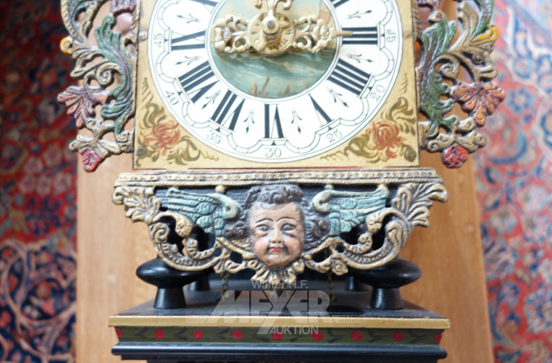 Freischwingeruhr mit Mondphase,