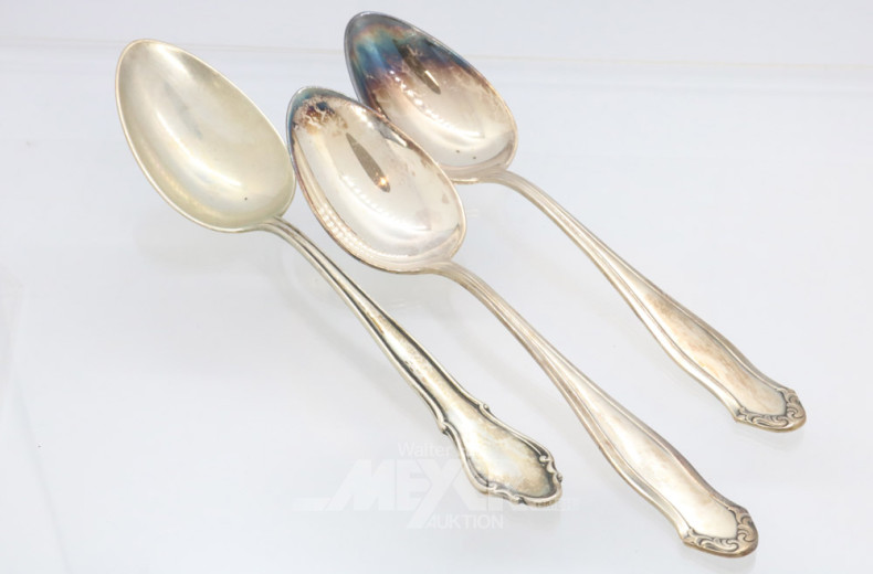 32 Teile Besteckteile, Auflage