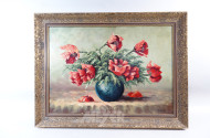 Gemälde ''Mohnblumen in der Vase''