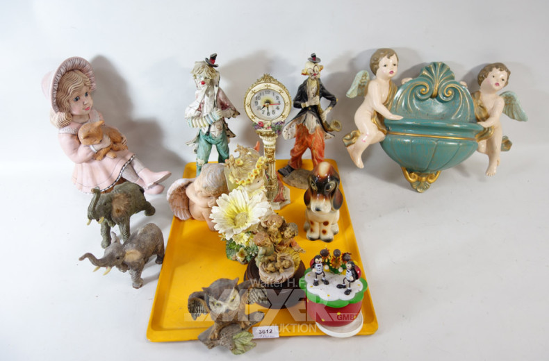 Posten Porzellan/Keramik-Figuren und