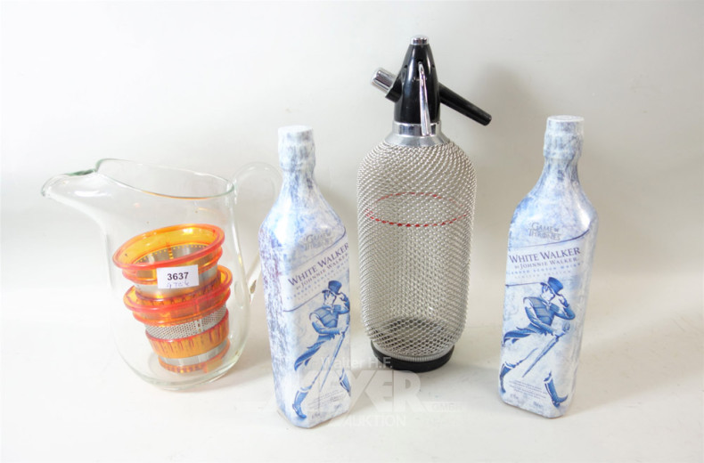 Konvolut Barutensilien: Whisky,