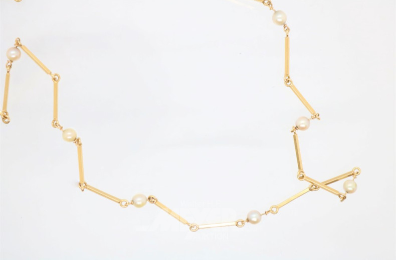 Kette, 750er GG, besetzt mit