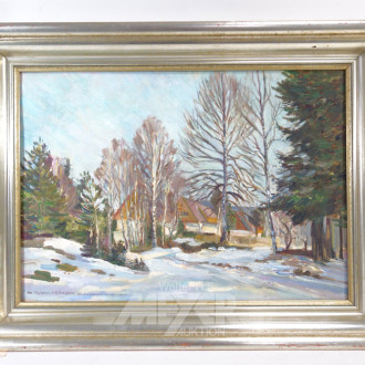 Gemälde ''Winterlandschaft''
