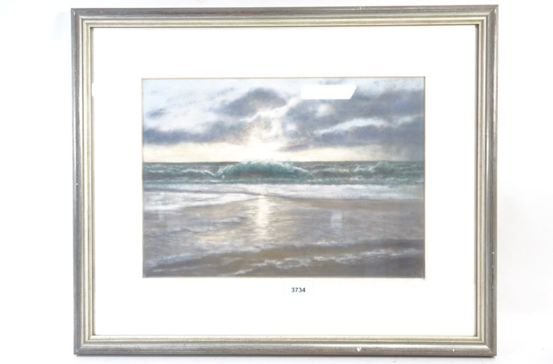 Aquarell ''Seestück''