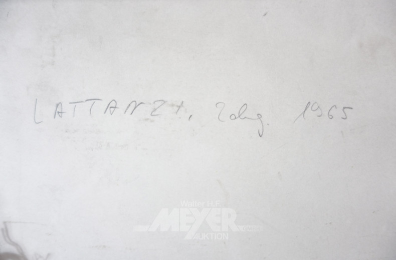 Aquarell ''Kreise und Dreiecke''