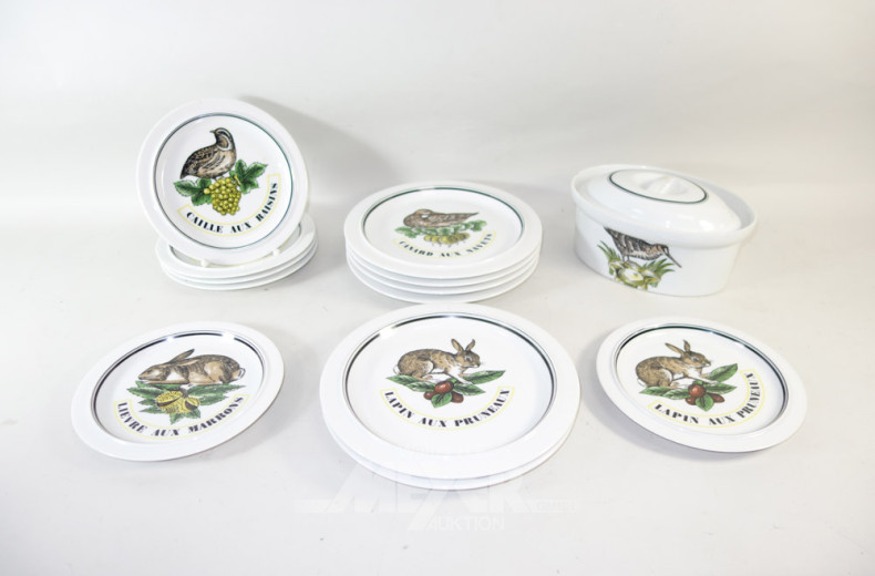 Porz. Speiseservice, PORCELAINE