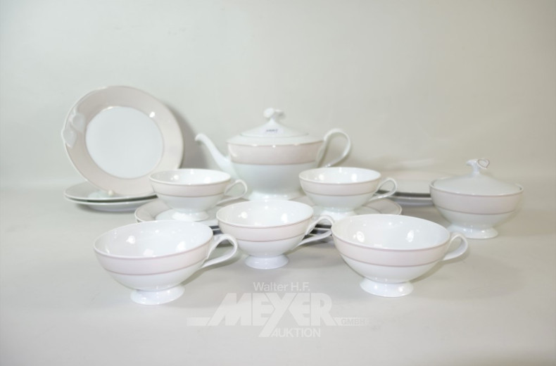 Posten Teeservice-Teile, Hutschenreuther