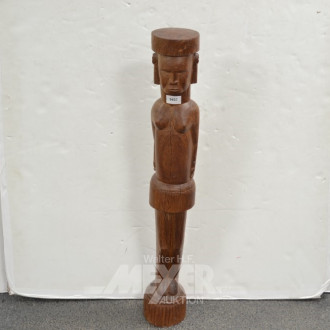 Holzschnitzfigur ''Afrikanerin''