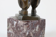 kl. Bronzefigur, ''Knabe in holl. Tracht''