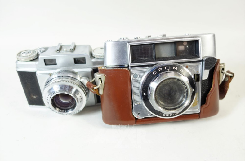 2 Ferngläser, Originalkarton