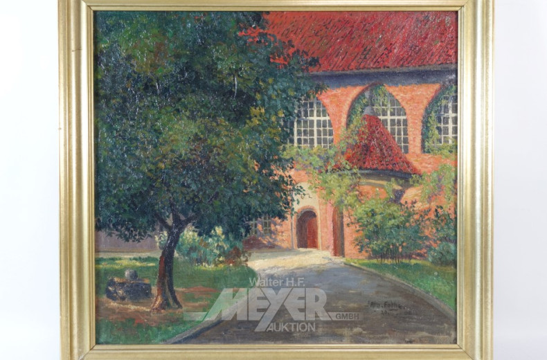 Gemälde ''Bauernhof''