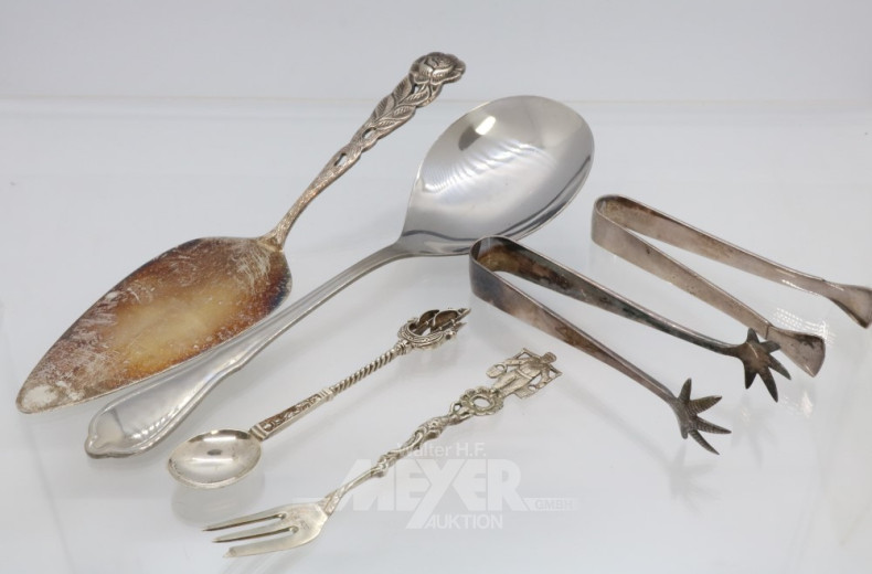 Posten versch. Besteckteile