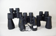 3 versch. Ferngläser AURIOL 10x30x60 ZOOM,