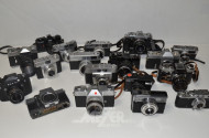 Posten versch. Kameras, ca. 18 Stück