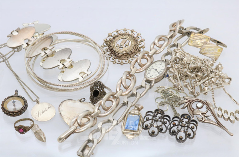 Posten Silberschmuck: